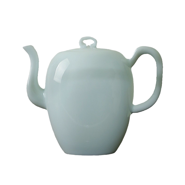 Imitation Song Ying Celadon Beauty Shoulder Teapot Household Ceramic Kung Fu Tea Set Tea Water Separation Small Single Pot 2026 New Style