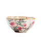 Ru kiln pastel nine peach petal tea cup ceramic tea set simple master cup opening piece can support Kung Fu tea set