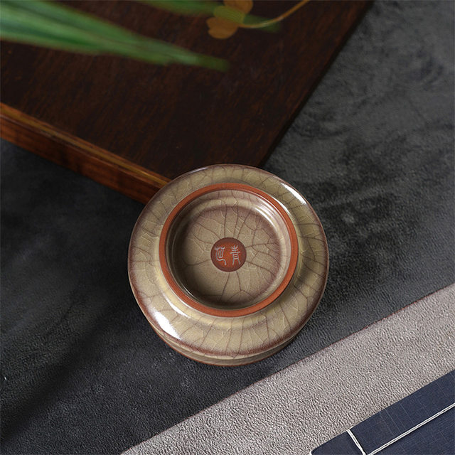 New Longquan celadon high-end iron wire opening master cup high-end personal special men's ceramic kung fu tea cup single cup