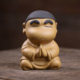 Zisha Tea Pet Crayon Shin-chan Same Style Ornament Handmade Buddha Tea Play Can Be Adorable Tea Ceremony Tea Table Tea Set Accessories