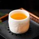 High-end hand-carved Dunhuang Feitian mutton-fat jade ceramic master cup single cup high-end personal tea cup