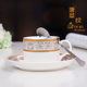 Jingdezhen bone china coffee cup and saucer set ceramic high-end exquisite senior men and women's personal American cup