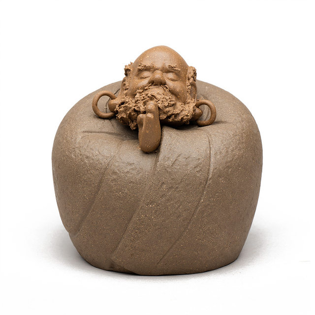 Chinese Zen purple sand Dharma plate incense burner home indoor incense agarwood sandalwood tea set tea pet ornaments aromatherapy burner