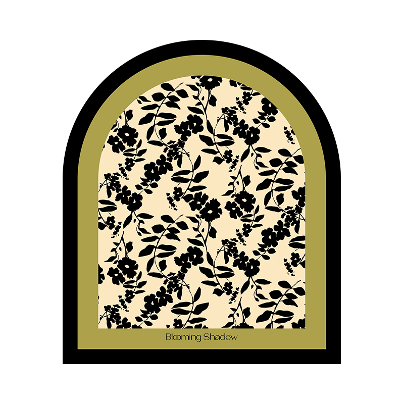 贝芙丽中古风入户门地垫家用别墅大门口脚垫可裁剪防滑耐脏玄关垫 - 图3