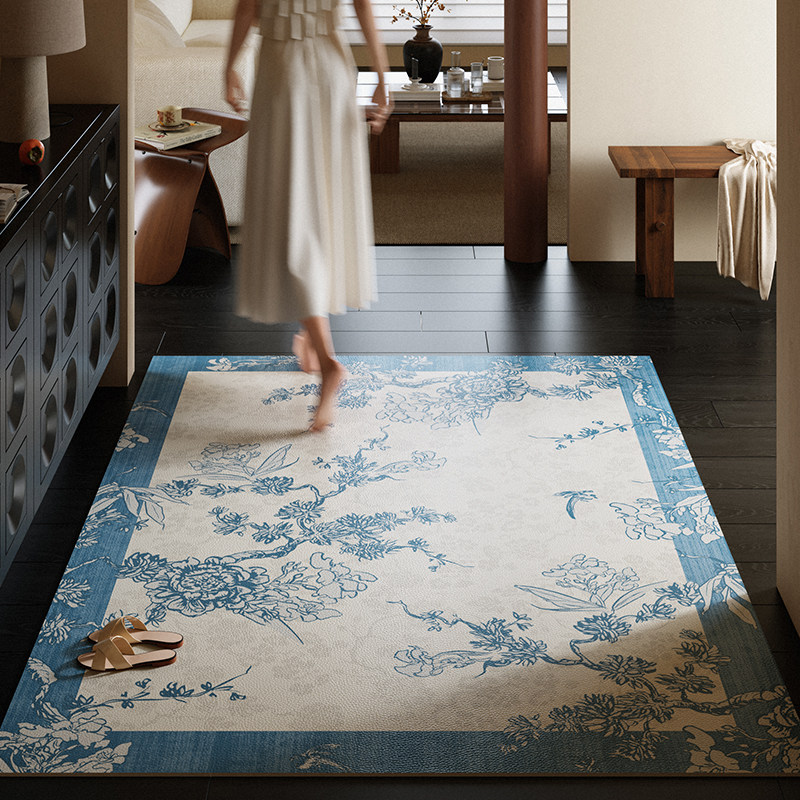 枝意中式诧寂风入户地垫家用全铺玄关门口防滑脚垫子可擦免洗地毯,淘宝优惠券,粉丝福利购,淘宝优惠卷