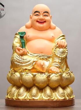 佛像树脂玻璃钢12寸弥勒供