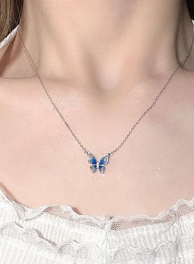 女闪闪惹人爱项链锁骨链