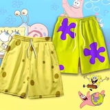 Летние шорты подходит для мужчин и женщин для отдыха, пляжные поролоновые детские штаны, свободный крой, пляжный стиль