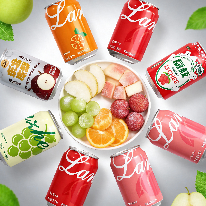 【泡沫箱装】青提汁汽水柠檬荔枝橙味可乐味劲爽畅饮24罐碳酸饮料,淘宝优惠券,粉丝福利购,淘宝优惠卷