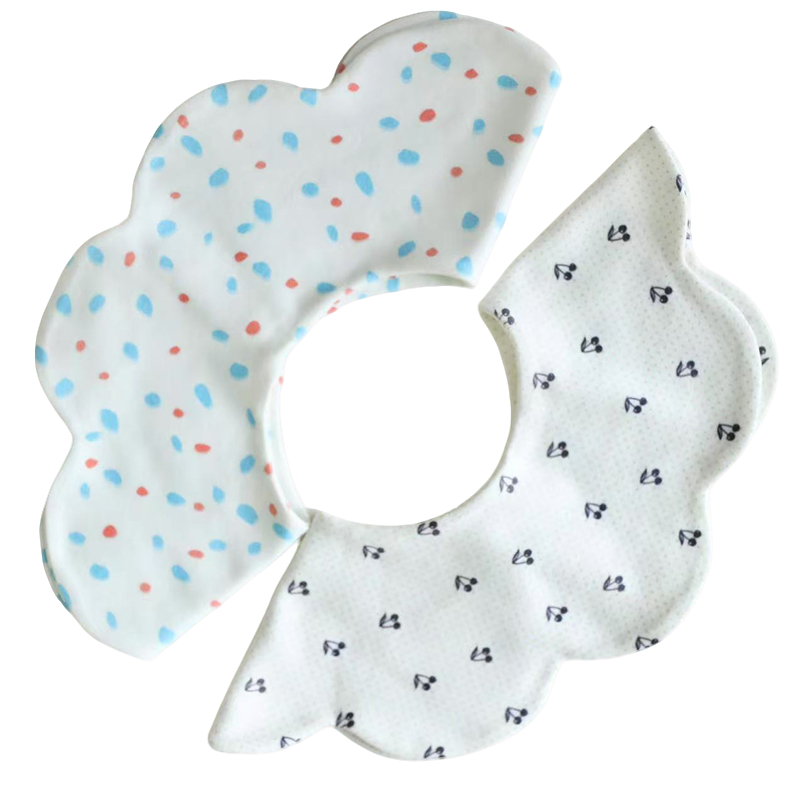 Aibaobang saliva towel bib pure cotton