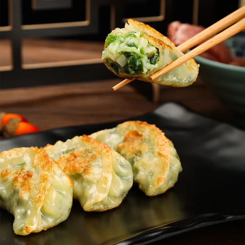 【4斤装】广式韭菜大煎饺子马蹄鲜肉锅贴蒸半成品港茶楼同款早餐,淘宝优惠券,粉丝福利购,淘宝优惠卷