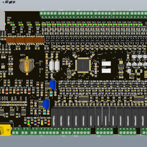 STM32F103仿三菱PLC方案 Fx3U源码V10.0+PCB源文件+原理图(PDF) - 图1