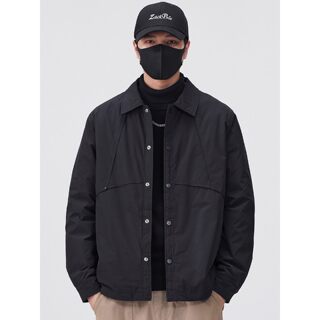 Kuraishi kazuki 90 goose down shirt collar down jacket men's autumn and winter 2025 new lightweight cold-proof lapel jacket