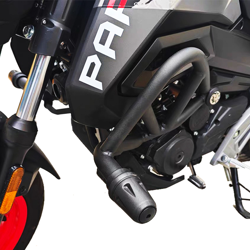 适用春风ST狒狒摩托车保险杠125-3A防摔包围杠特技竞技杠前护杠 - 图2