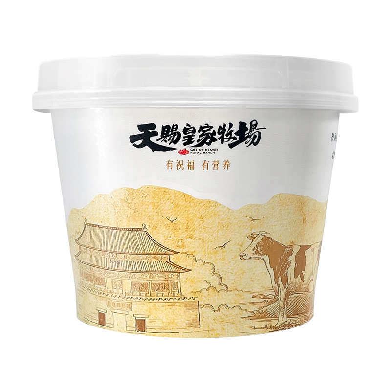 天赐皇家牧场低温酸奶风味发酵乳固体希腊酸奶莫提斯酸奶135g*6杯-图0