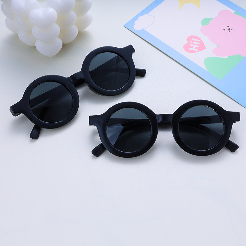 儿童太阳镜墨镜潮流复古宝宝墨镜韩版男童女童太阳镜现货,淘宝优惠券,粉丝福利购,淘宝优惠卷