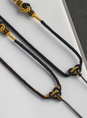 寄予手工原创吊坠绳玉坠项链绳子