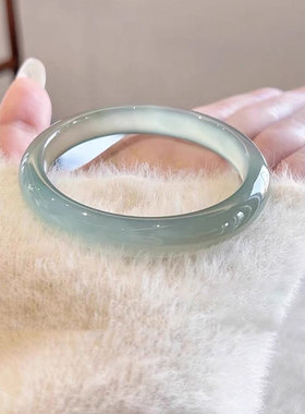 原创｜天然冰种玉髓油青