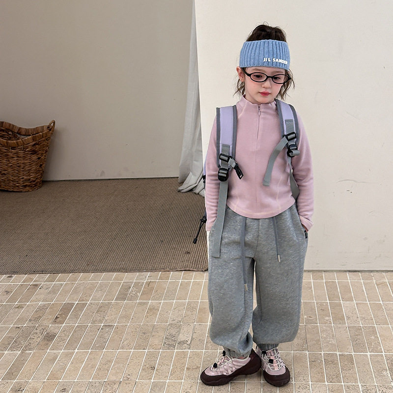 Yumi妈女童秋季可内搭卫衣儿童空气层修身立领运动外套 25G047,淘宝优惠券,粉丝福利购,淘宝优惠卷