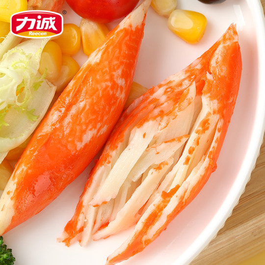 力诚单支装松叶蟹味柳30g*1袋休闲零食火锅料即食蟹肉手撕蟹腿