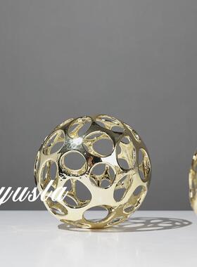 极简现代客厅茶几电视柜售楼处酒柜餐柜玄关柜子别墅摆件软装饰品