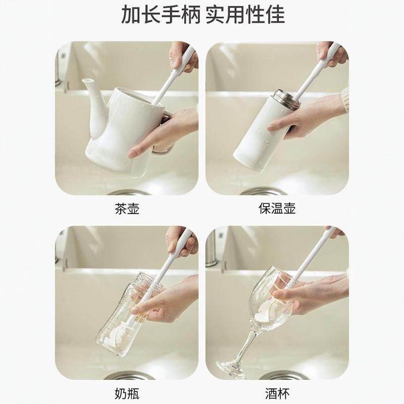 可弯折杯刷洗杯子长柄小刷子家用保温水杯无死角清洁神器洗奶瓶刷,淘宝优惠券,粉丝福利购,淘宝优惠卷