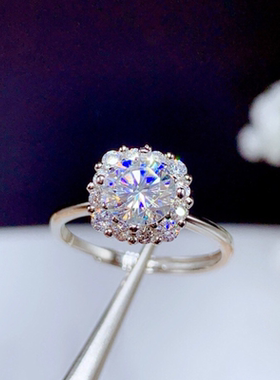 浪漫传说八心八箭网红抖音戒指