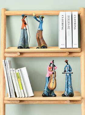 美国艺术装饰覆古摇滚乐队装饰创意客厅酒柜电视柜轻豪华家居工艺