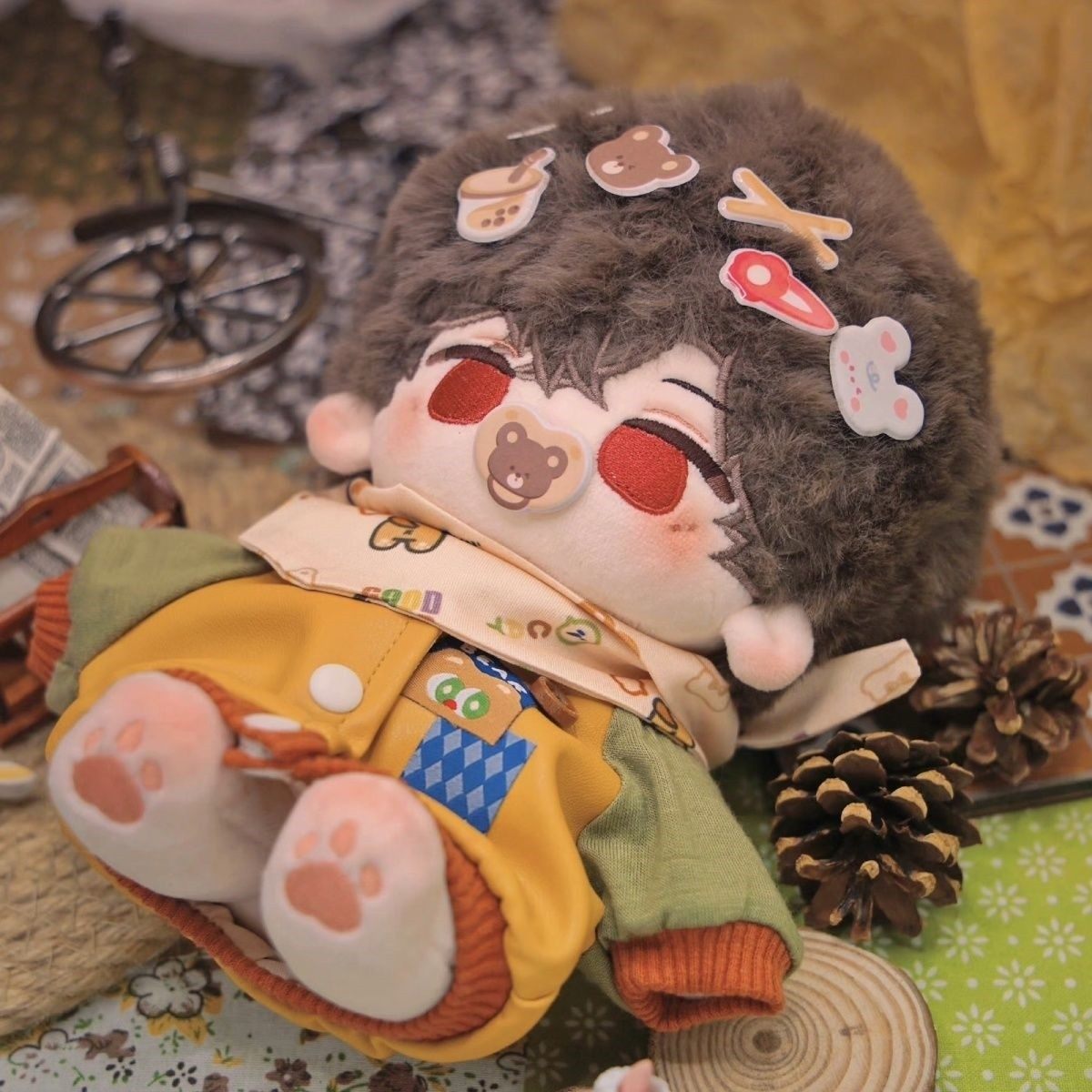 陆沉棉花娃娃光与夜之恋心上着陆20cm裸娃兽耳可爱玩偶送生日礼物,淘宝优惠券,粉丝福利购,淘宝优惠卷