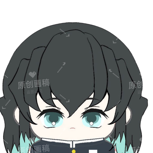 鬼灭之刃时透无一郎属性10cm棉花娃娃可爱高颜值毛绒公仔玩偶礼物 - 图2