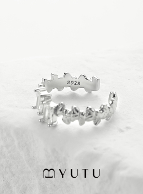 遇·图YUTU双钻开口戒指