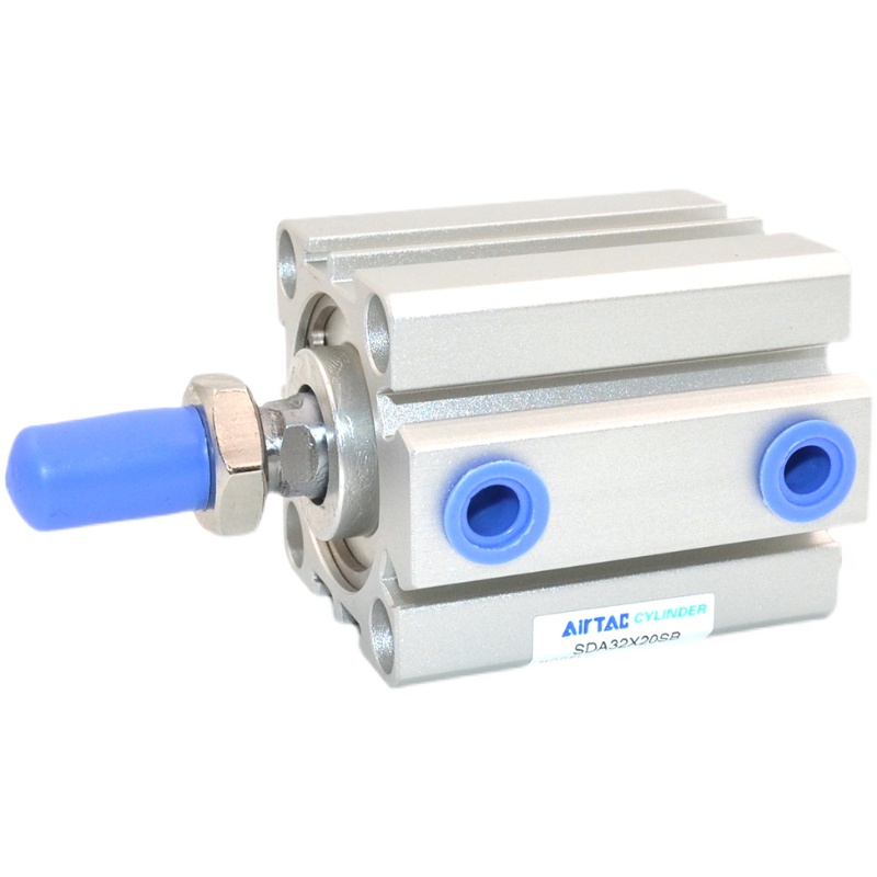 SDA16B亚德客薄型气缸SDA16X5X10X15X20X25X30X35X40X50B气动气缸 - 图3