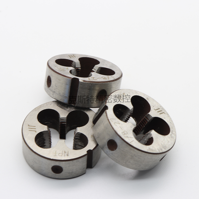 正品成量美制锥管板牙 NPT NPTF 1/16 1/8 1/4 3/8 1/2 3/4 1 - 图0