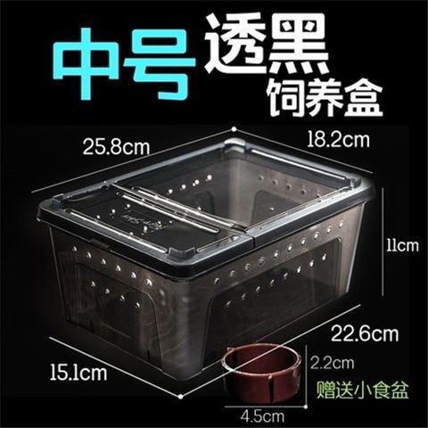 爬宠饲养盒蜗牛蜘蛛角蛙乌龟大中小号树栖躲避造景两栖爬虫饲养箱,淘宝优惠券,粉丝福利购,淘宝优惠卷