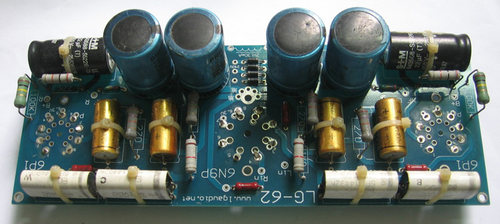 6N9P+6P1 3W+3W功放板成品板 管子管座外露安装LG62 - 图1