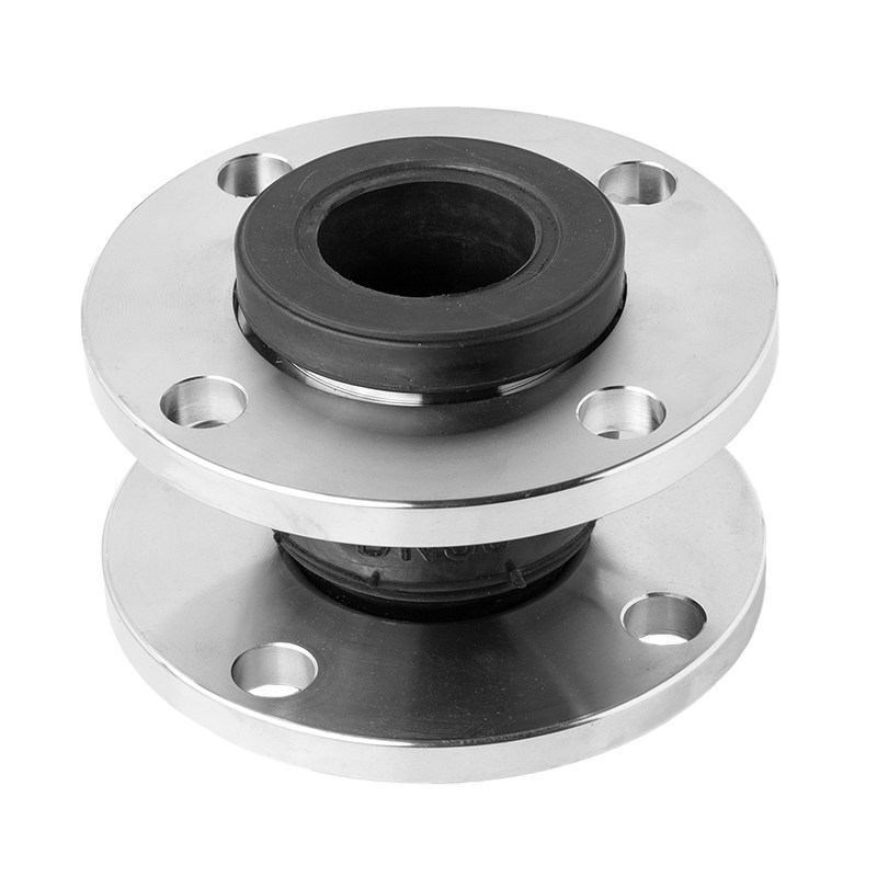 304不锈钢法兰软接头KXT型可曲绕橡胶膨胀减震器PN10避震喉dn100 - 图3