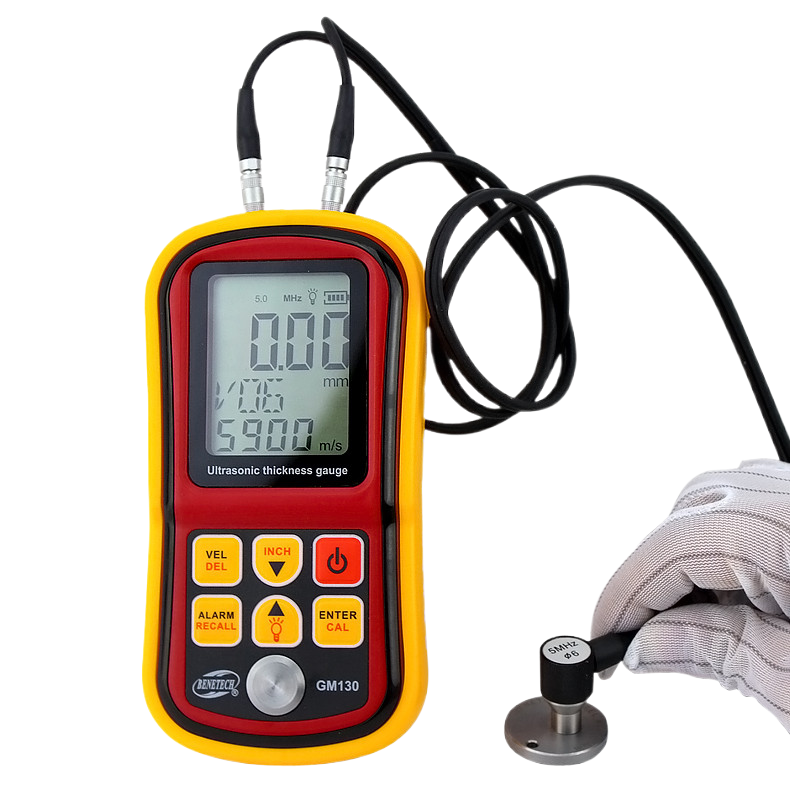 标智GM100超声波测厚仪 高精度数显厚度测量仪玻璃塑料金属测厚仪 - 图3