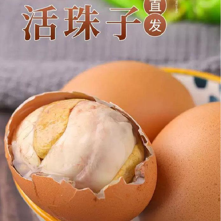金凤活珠子13天新鲜毛鸡蛋开袋即食五香瑾贝活珠子钢蛋鸡胚蛋10枚,淘宝优惠券,粉丝福利购,淘宝优惠卷