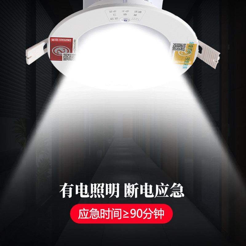 Fire emergency downlight recessed inch sky