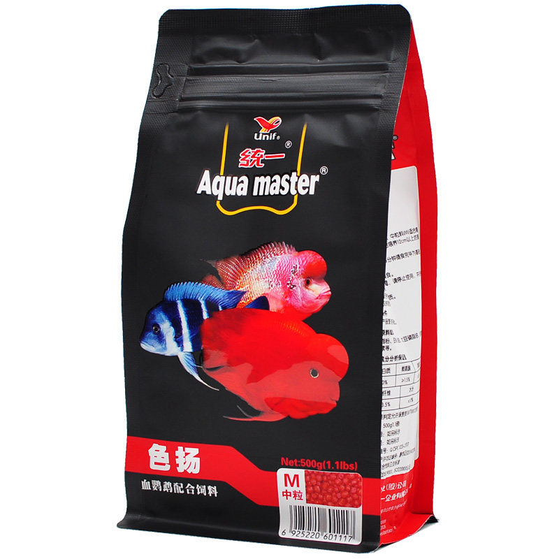 统一鹦鹉鱼饲料色扬增红增艳高端鱼粮食快速增红添加益生菌虾青素,淘宝优惠券,粉丝福利购,淘宝优惠卷
