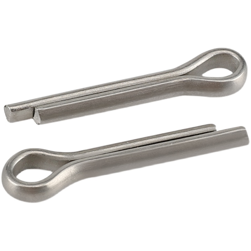 GB91碳钢C6M8M10镀锌开口销12卡销哨子发夹销钢U形销钢肖插销锁白 - 图3