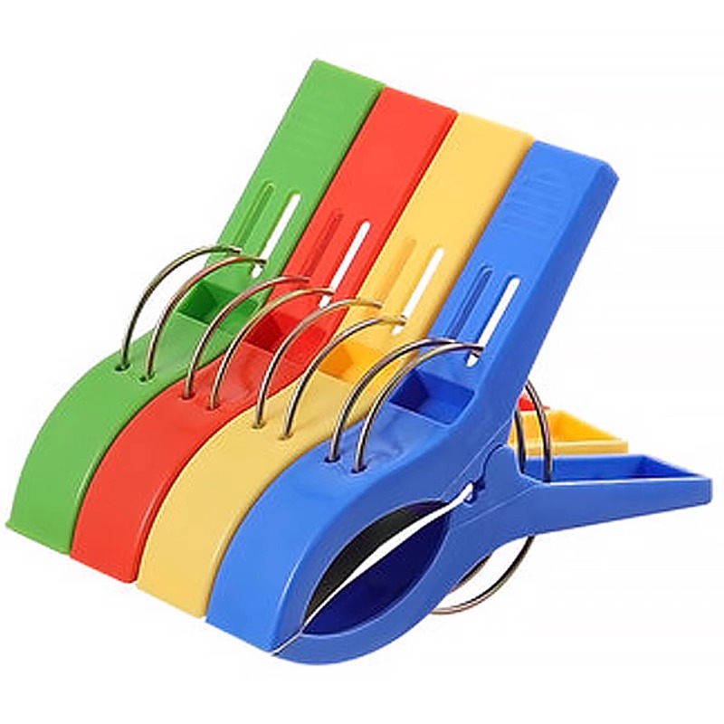 居家家晒被子大夹子无痕晾衣夹被夹家用塑料床单晾晒夹防风固定器 - 图3