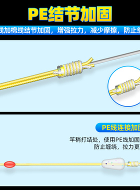 进口原丝正品东丽鱼线主线成品主线组套装全套竞技台钓4.5/5.4米