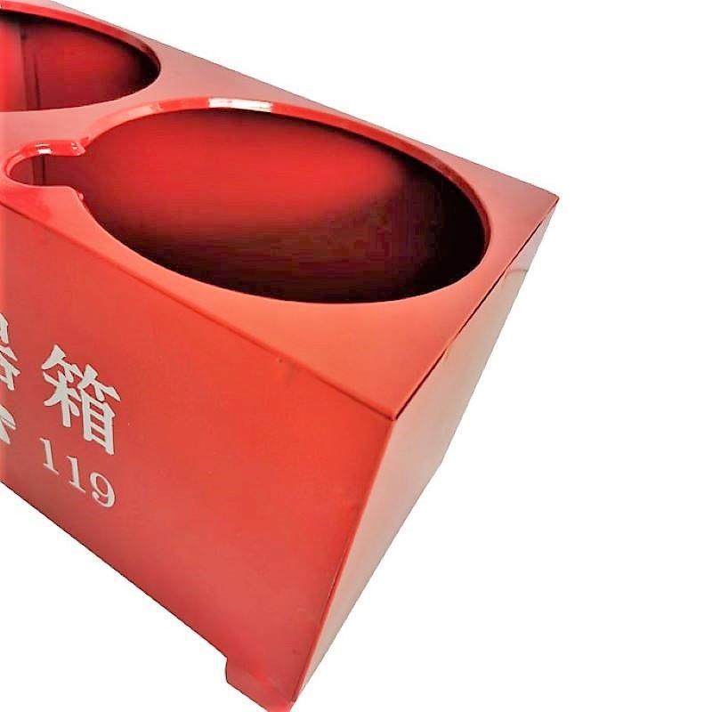 灭火器底座放置箱子双孔托架234公斤5kg8kg半截消防箱固定支架子,淘宝优惠券,粉丝福利购,淘宝优惠卷