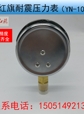 红旗压力表耐震抗油径向