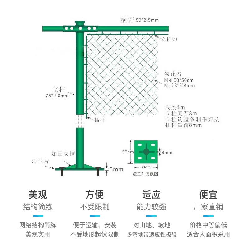 全面健身中心组合式篮球围栏网学校排球体育场笼式足球场地铁厂家 - 图1