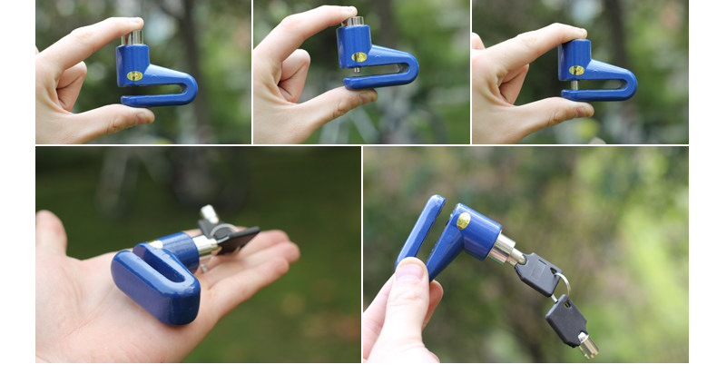 摩托车碟刹锁防盗锁电瓶电动车碟锁山地车骑行装备自行车单车配件,淘宝优惠券,粉丝福利购,淘宝优惠卷