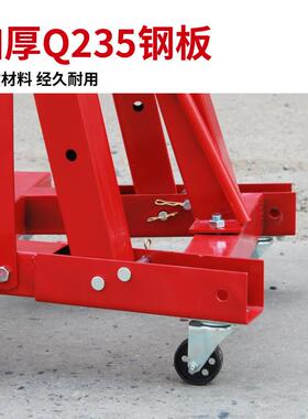 发动机吊架引擎吊机液压起重机汽车吊车2T吨折叠移动吊机汽保工具
