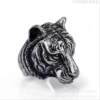 Single finger ring for men and women to protect against wolves