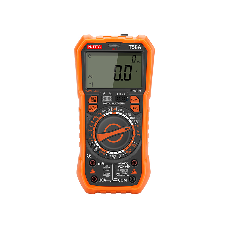 天宇万用表T58A数字高精度四位半T58D电工专用自动量程防烧万能表 - 图3